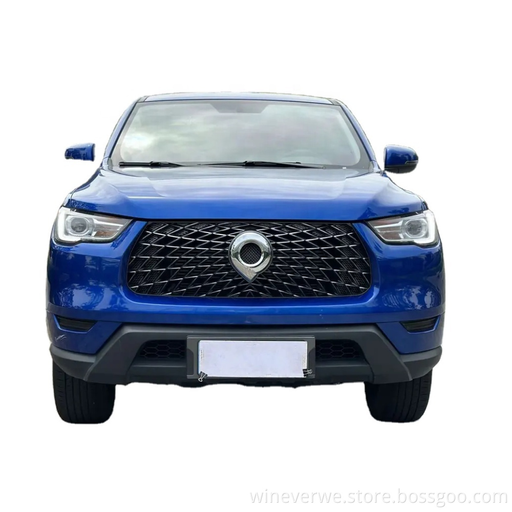 Great Wall Motor Pickup Chinese Used Cars 2021 Gasoline Engine Type Steering Left 4 Doors 5 Seats